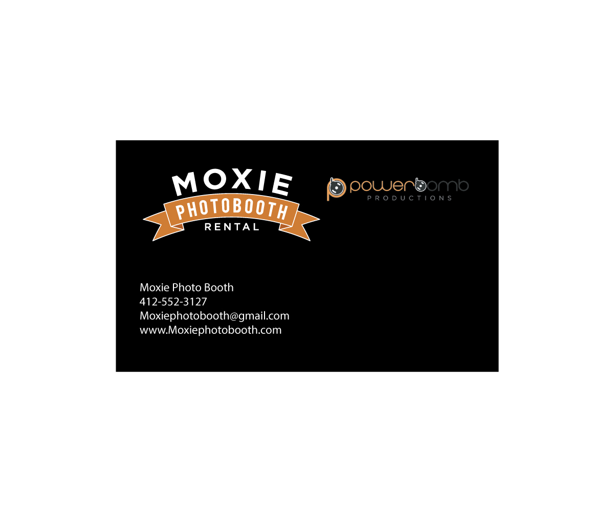 Design de Carte de Visite par M.Pirs pour Moxie Photo Booth | Design #13263208