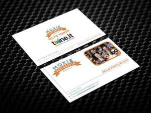 Design de Carte de Visite par Verified artistry pour Moxie Photo Booth | Design : #13251569