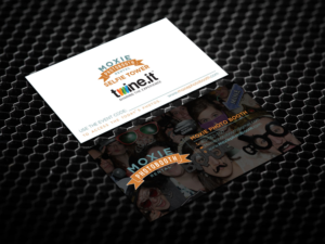 Design de Carte de Visite par Verified artistry pour Moxie Photo Booth | Design : #13251570