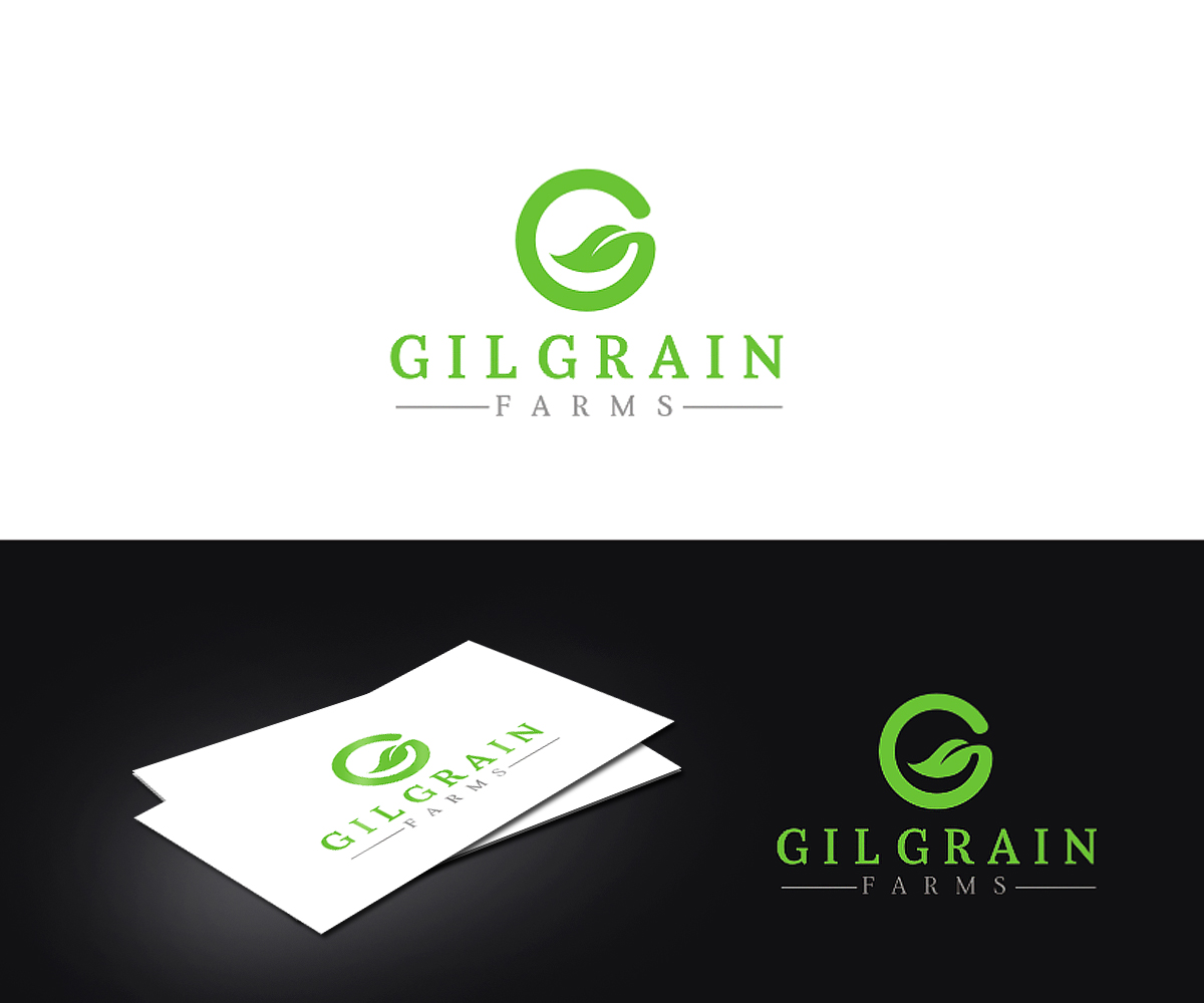 Logo Design by Vishak vasu for Gilgrain Farms | Design #13378288