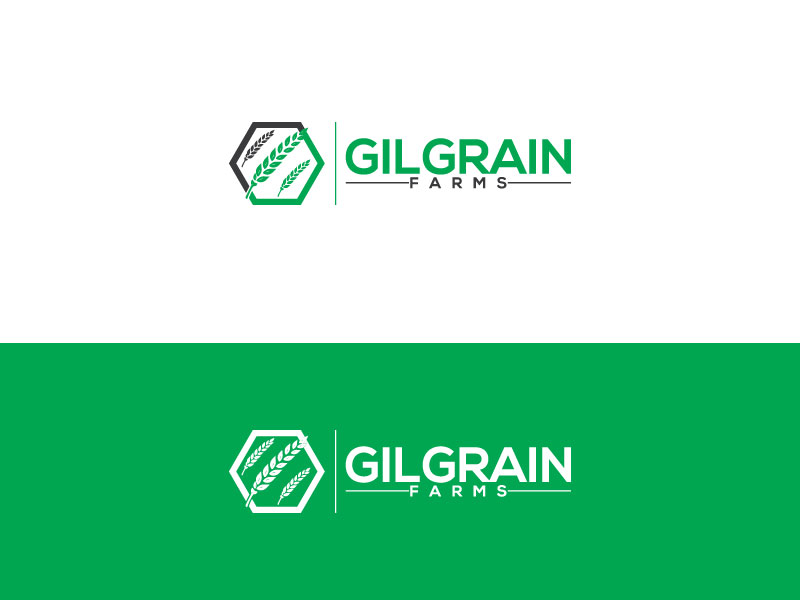 Logo Design by Freddesign for Gilgrain Farms | Design #13343308