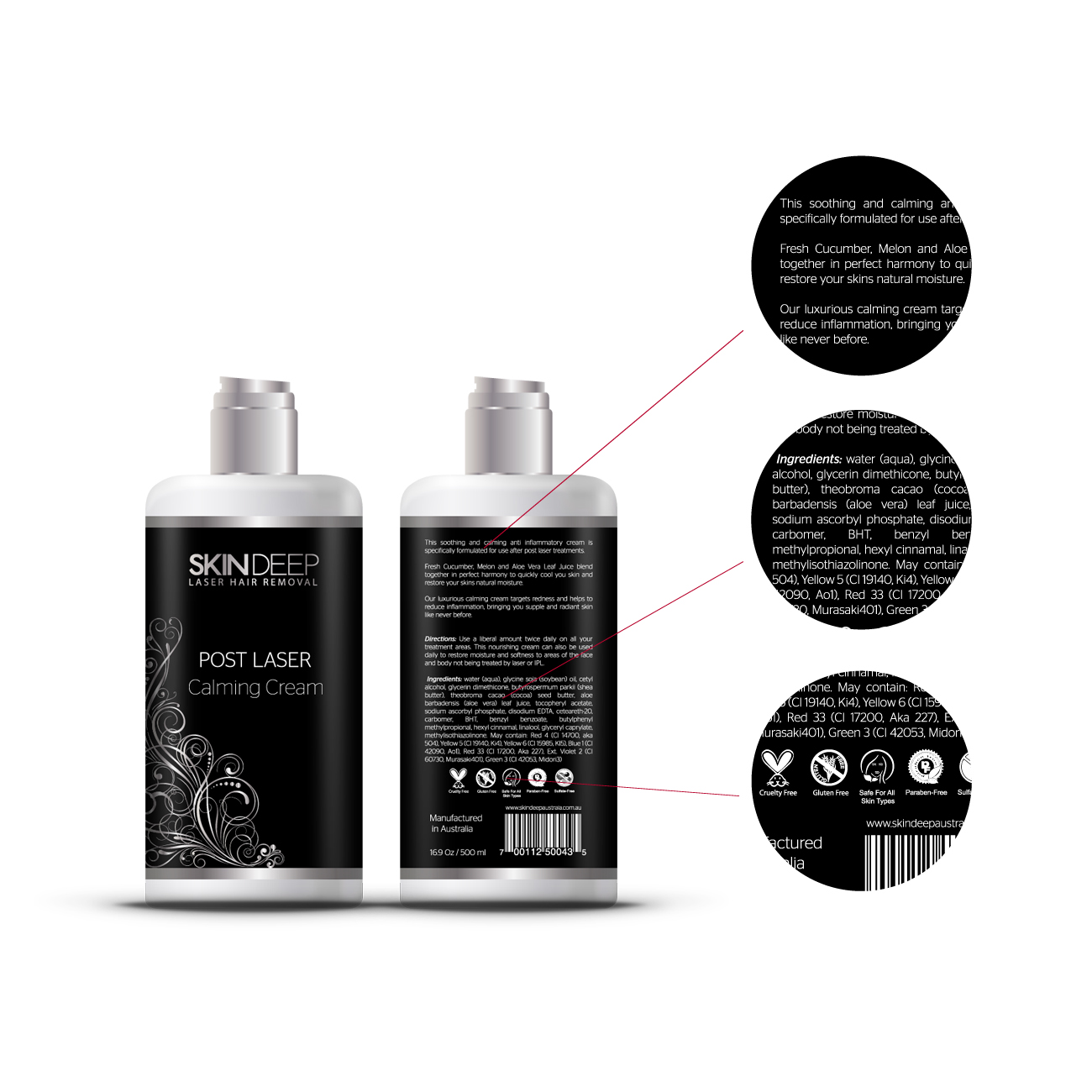 Design Emballage par Shark1 pour Skin Deep Laser Hair Removal | Design #13277996