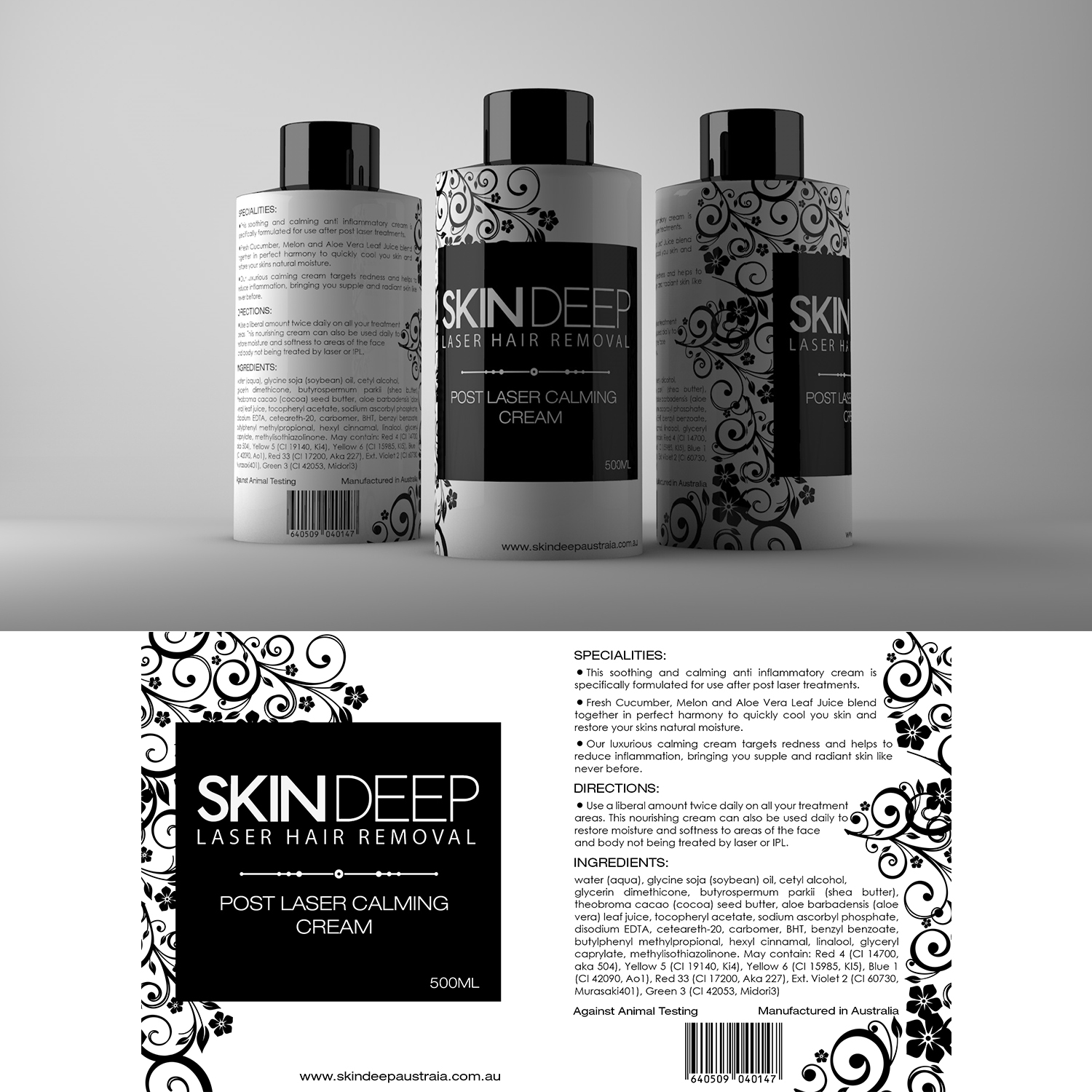 Design Emballage par Dhanush Designer pour Skin Deep Laser Hair Removal | Design #13341841