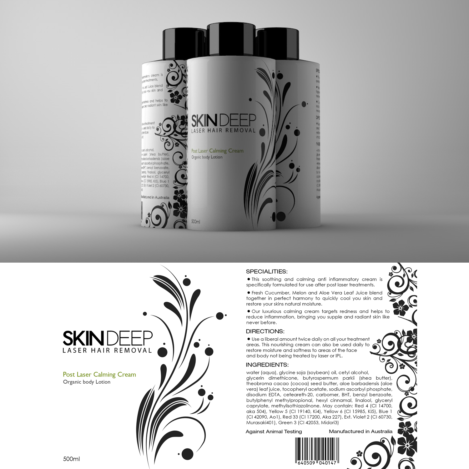 Packaging Design by Dhanush Designer for Skin Deep Laser Hair Removal | Design #13363643