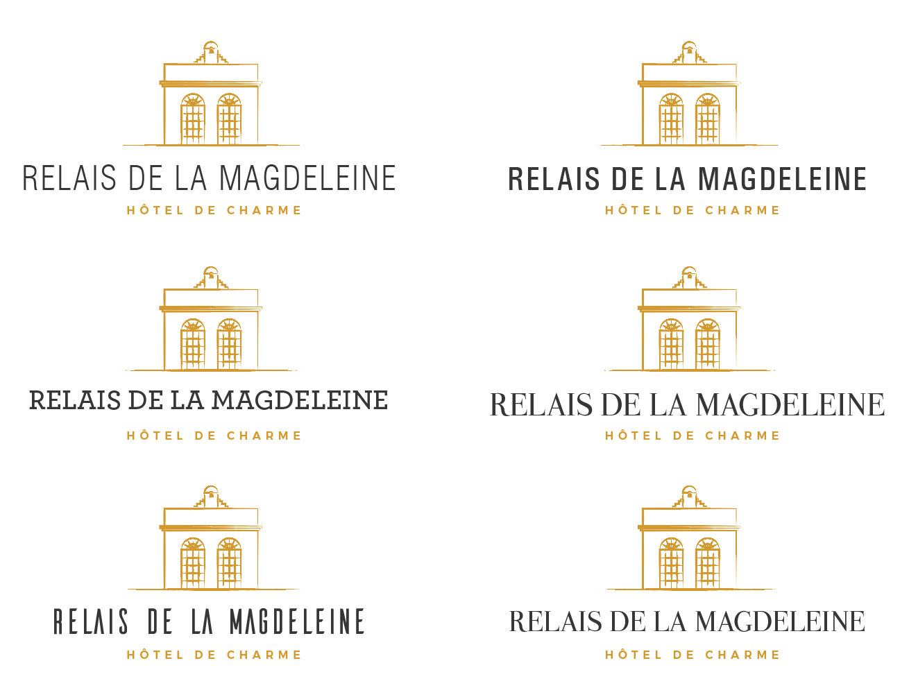 Design de Logo par wonderland pour Relais de la Magdeleine | Design #13374315