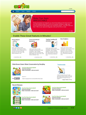 Web Design by pb for this project | Design: #547133