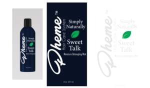 Label Design Project for a natural hair care line