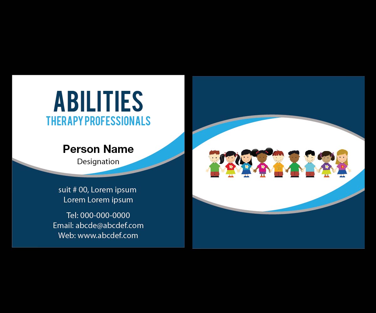 Business Card Design by joliau for Abilities Therapy Professionals | Design #13288070