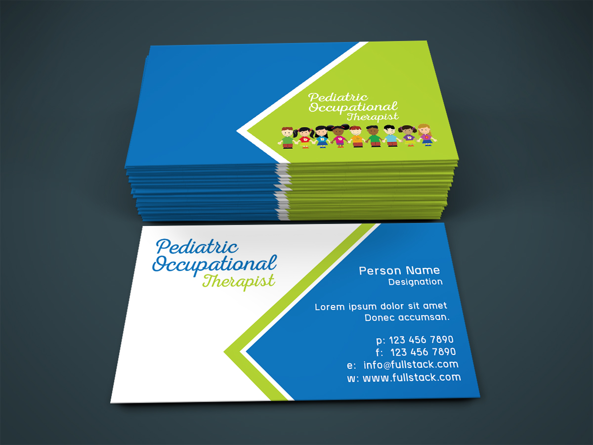 Modern Professional Business Card Design For Abilities Business Card Design For Abilities