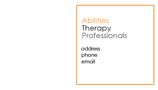 Business Card Design by Uliana Savchuk for Abilities Therapy Professionals | Design #13314973