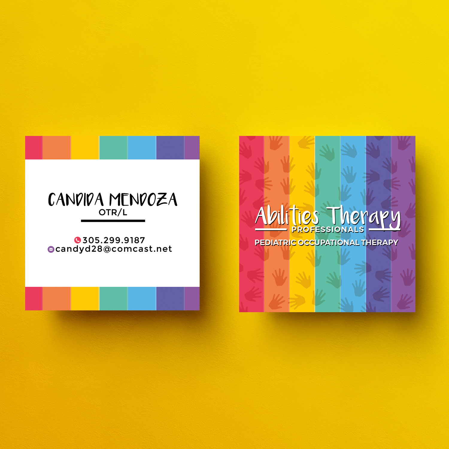 Modern Professional Business Card Design For Abilities Business Card Design By Infiniumtech For Abilities Therapy Professionals 13305036