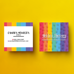 Business Card Design by infiniumtech for Abilities Therapy Professionals | Design: #13305036