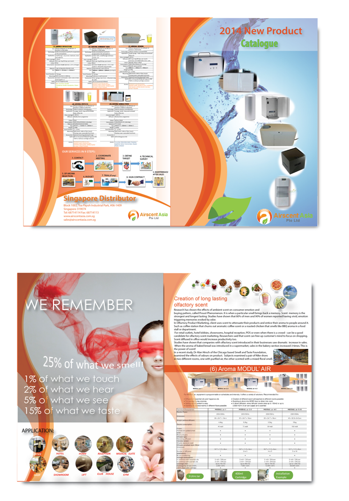 how to design a product catalogue