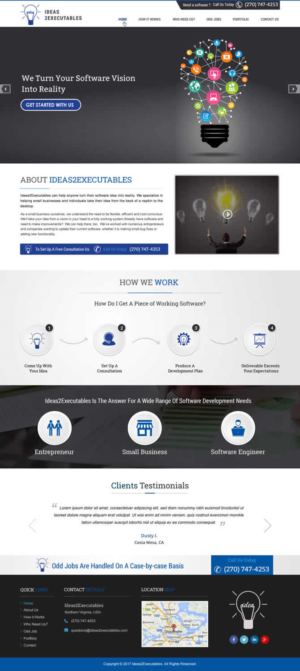 Web Design by harmi_199 for this project | Design: #13330220