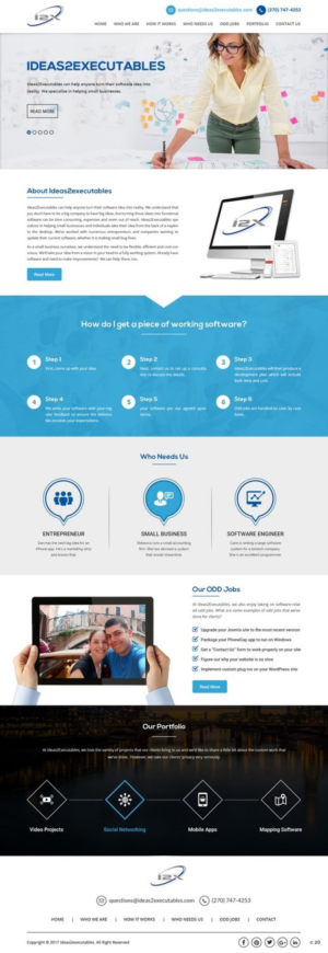 Web Design by pb for this project | Design: #13286255