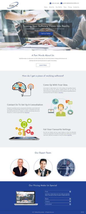 Web Design by pb for this project | Design: #13286257