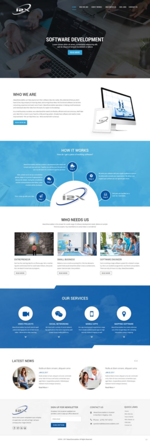 Web Design by pb for this project | Design: #13286261