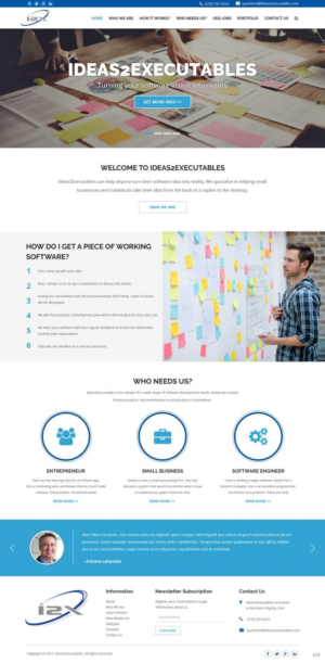 Web Design by pb for this project | Design: #13286265