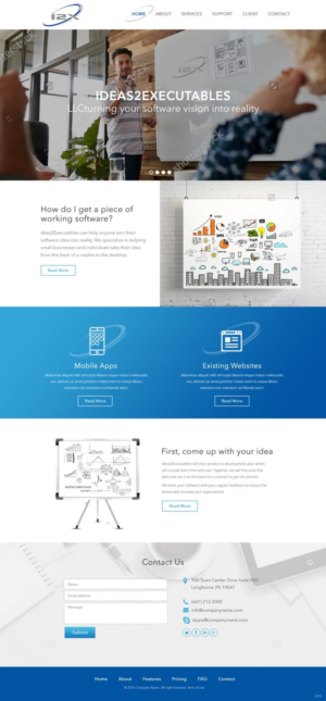 Web Design by pb for this project | Design: #13286276