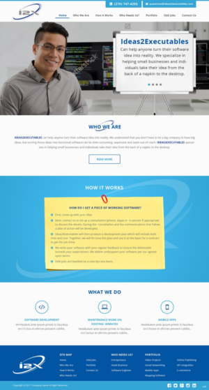 Web Design by pb for this project | Design: #13301712