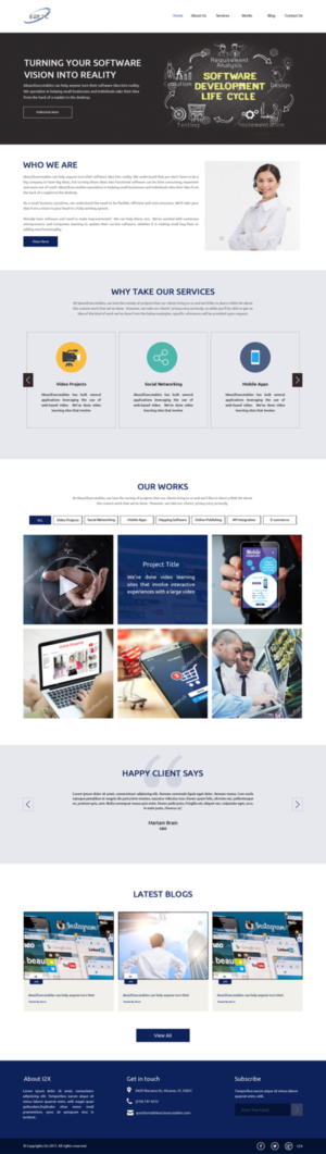 Web Design by pb for this project | Design: #13301714