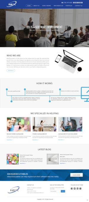 Web Design by pb for this project | Design: #13301721