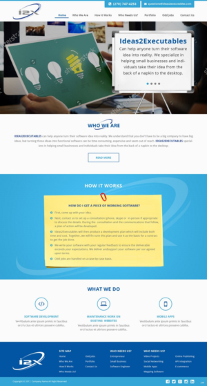 Web Design by pb for this project | Design: #13316355