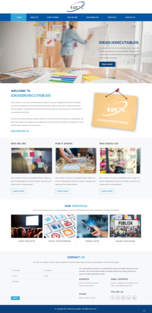 Web Design by pb for this project | Design: #13458941
