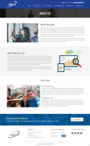 Web Design by pb for this project | Design: #13473313