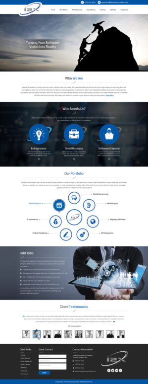 Web Design by Sbss for this project | Design: #13299166