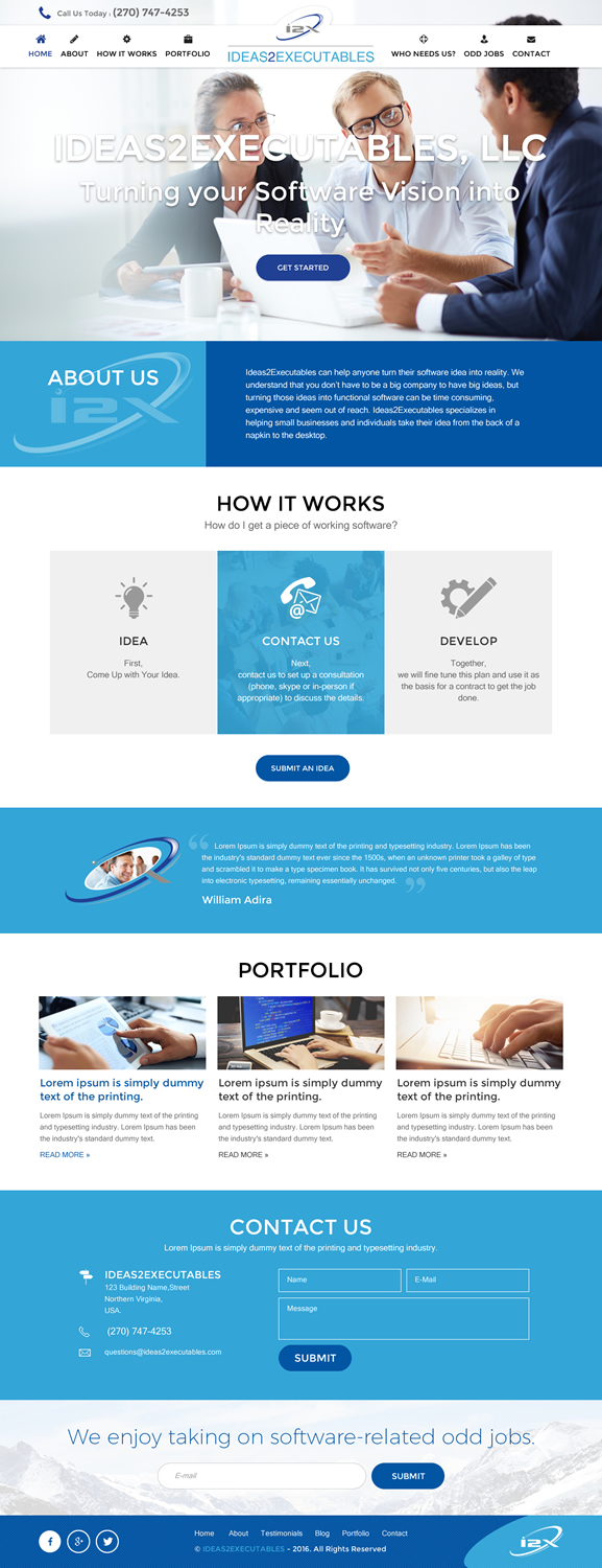 Web Design by rightway for this project | Design #13282582