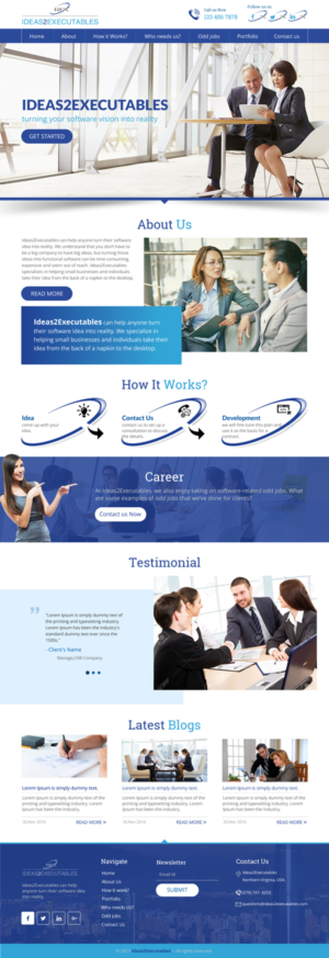 Web Design by rightway for this project | Design: #13282600