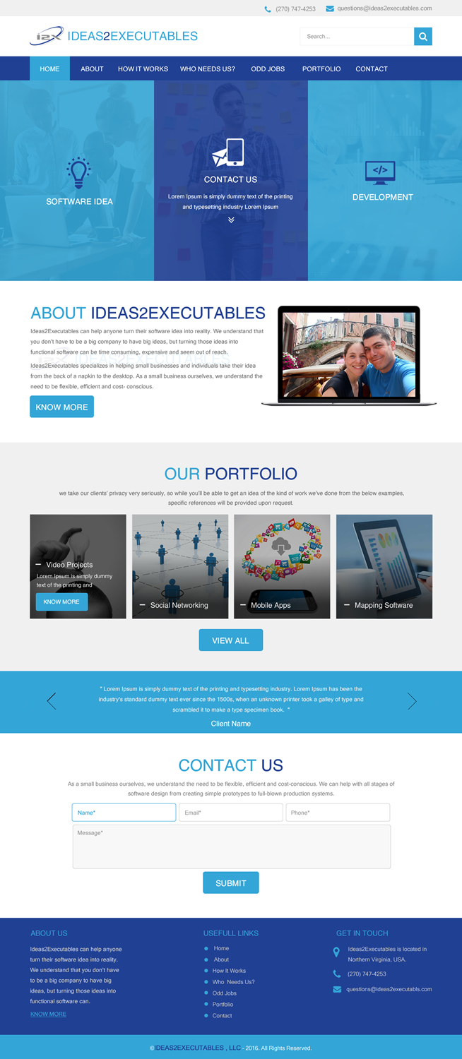 Web Design by rightway for this project | Design #13552519