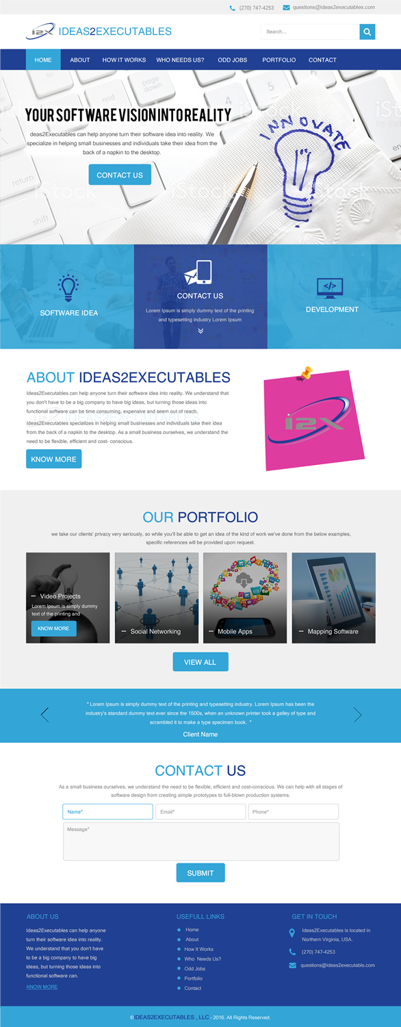 Web Design by rightway for this project | Design #13619322