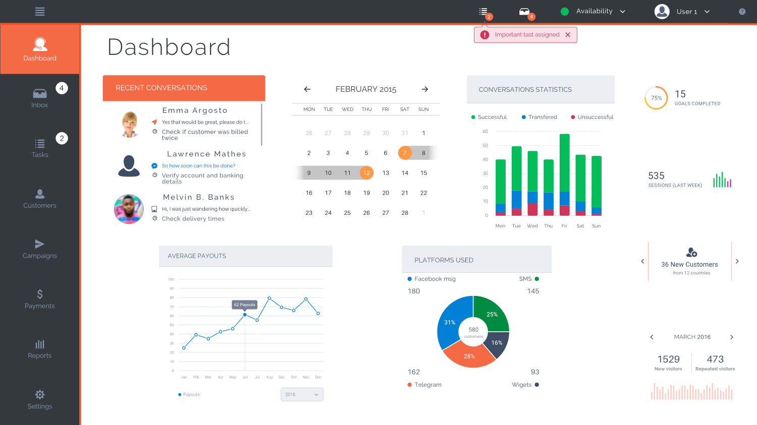 Web Design by Incursus for Ekaltel | Design #13509788