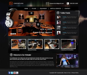 Web Design by bdesigner9 for Chris Studio 153 | Design: #13285066