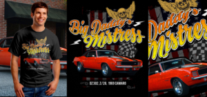 69 Z/28 T-shirt design with the Mistress as tag line