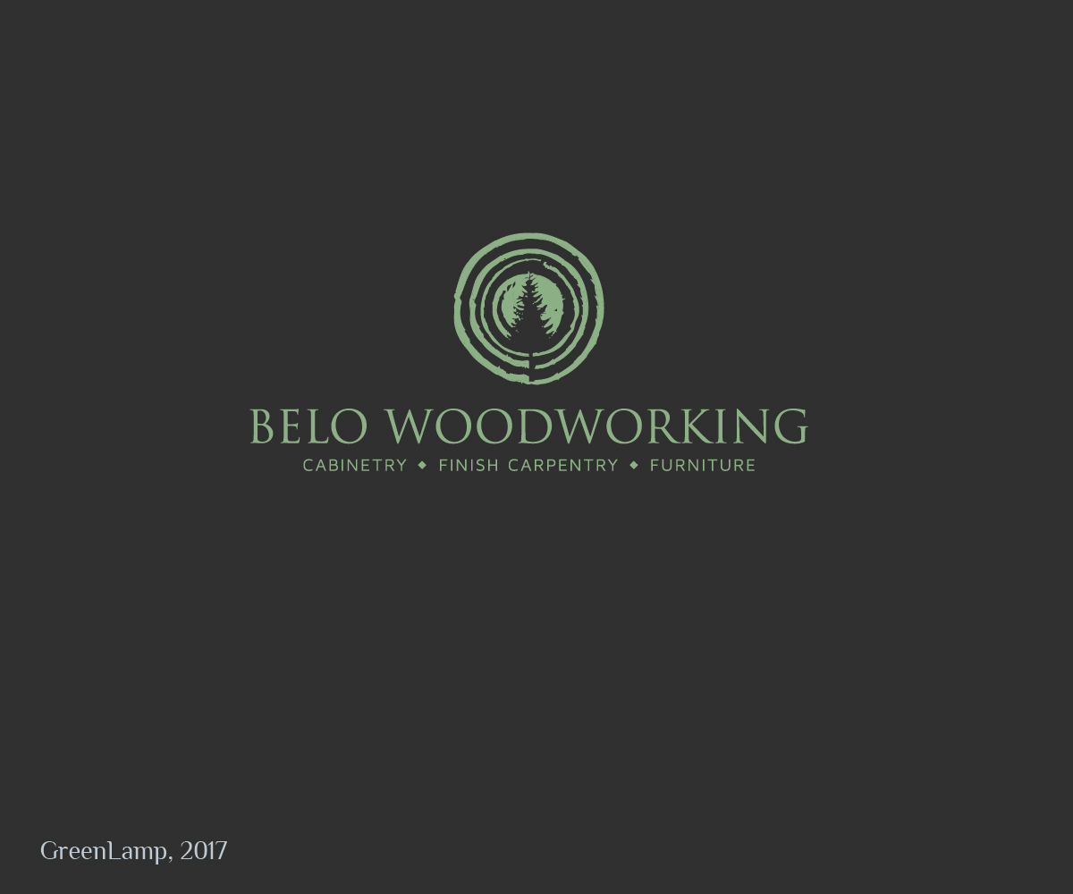 Logo Design by GreenLamp for Belo Woodworking LLC | Design #13564381