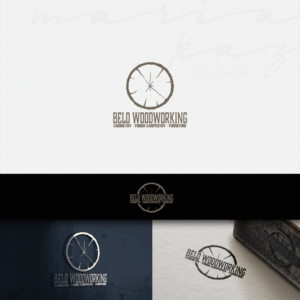 Logo Design by maria-kaz for Belo Woodworking LLC | Design: #13581992