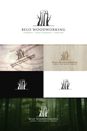 Logo Design by Grapismo Brand Studio for Belo Woodworking LLC | Design: #13565478