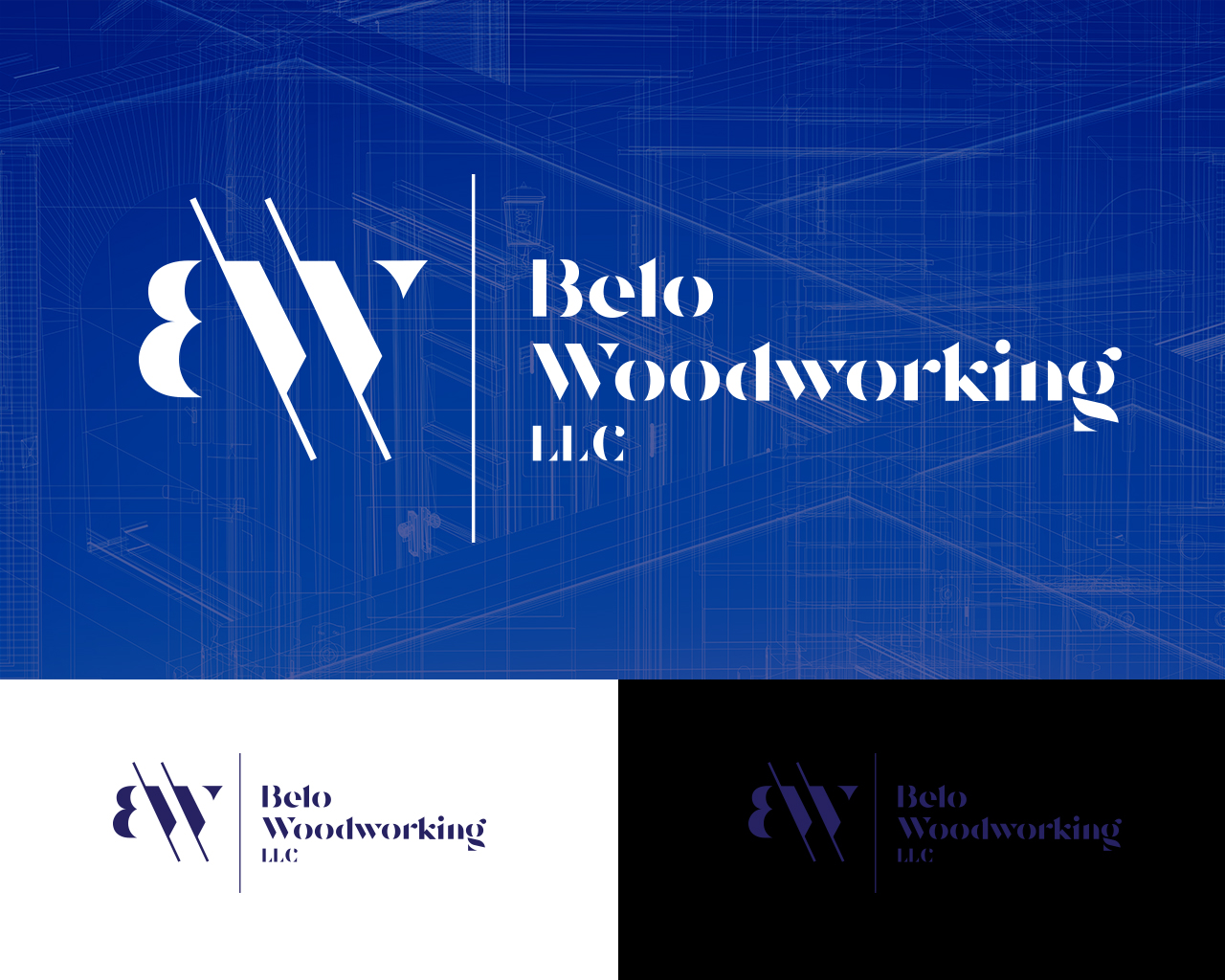 Logo Design by poetaa92 for Belo Woodworking LLC | Design #13282117