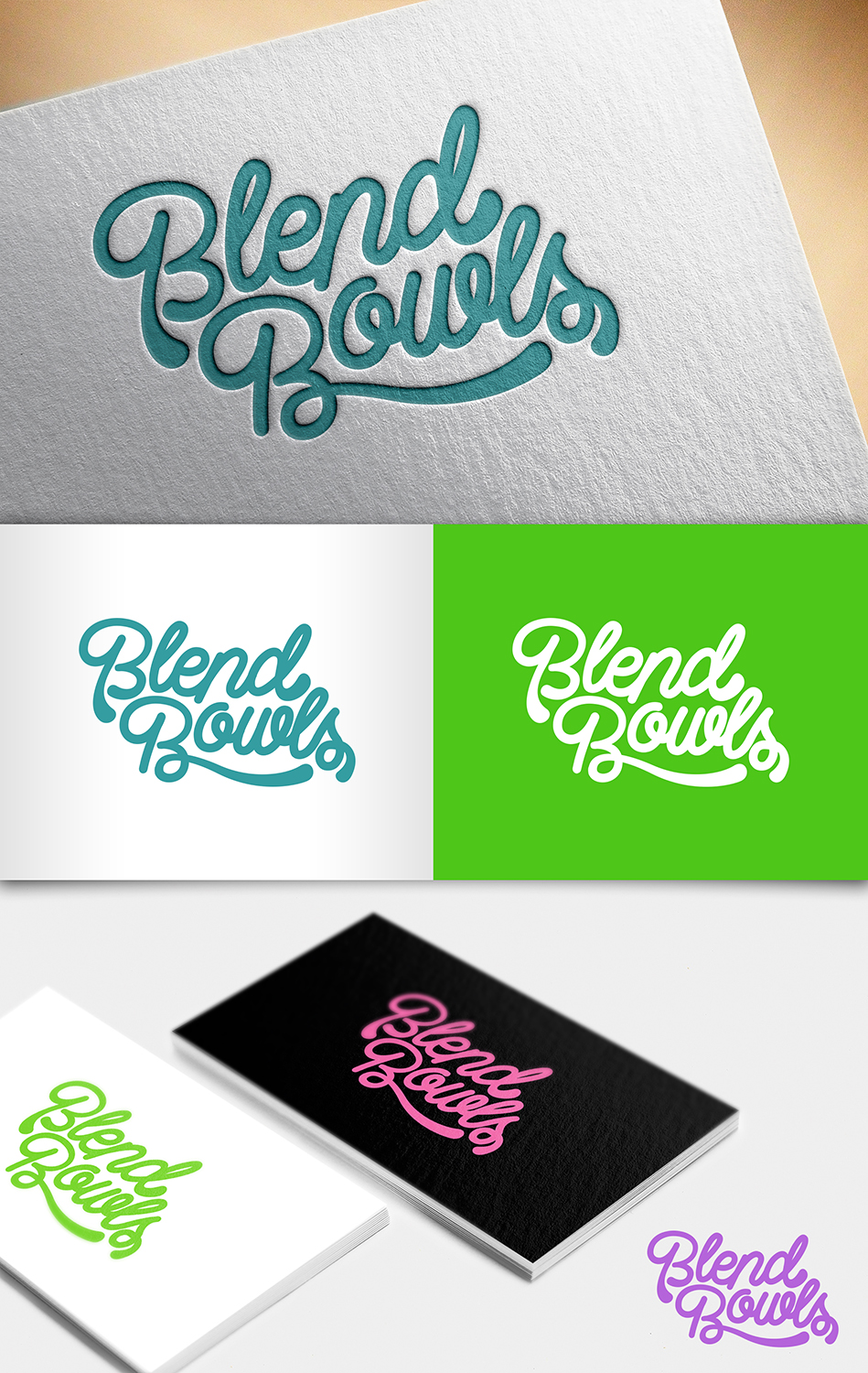 Logo Design by nivleik for Blend Bowls | Design #13277526