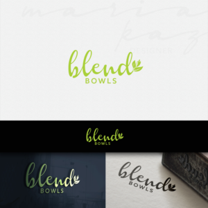 Logo Design by maria-kaz for Blend Bowls | Design: #13393981