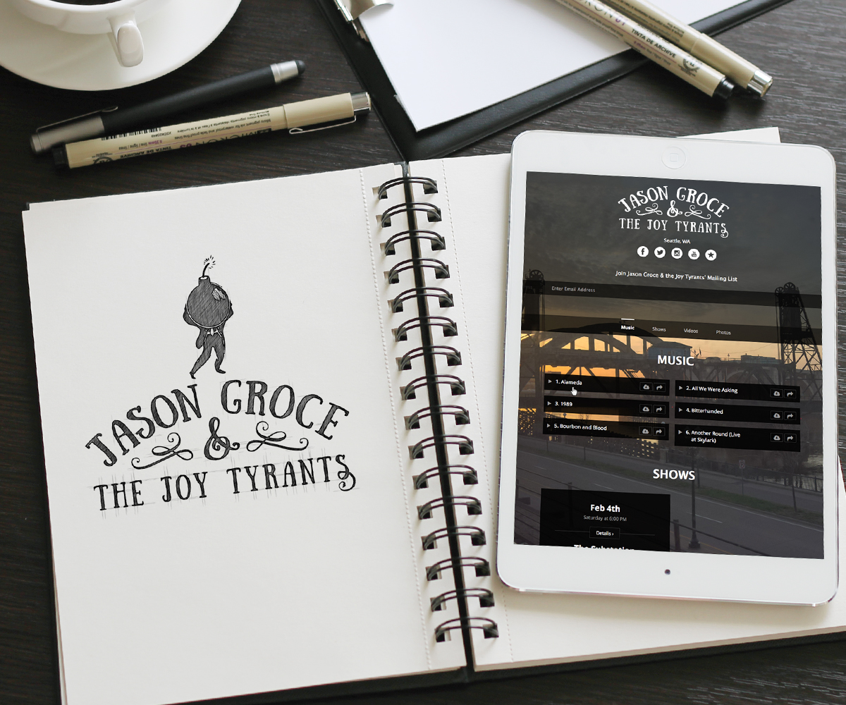 Logo Design by jjrenucci for Forgotten Point Music | Design #13362225