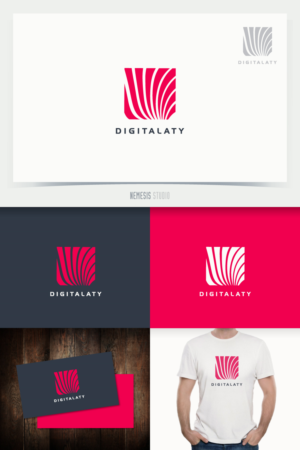 Digitality + maybe the tag line mentioned above.  | Logo Design by SilverFire