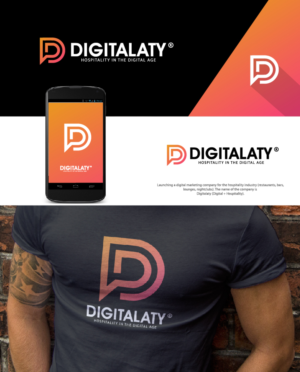 Digitality + maybe the tag line mentioned above.  | Logo Design by Dizinesoft