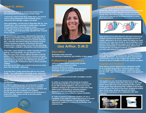 Dental Sleep Medicine Brochure | Brochure Design by T2Dezign
