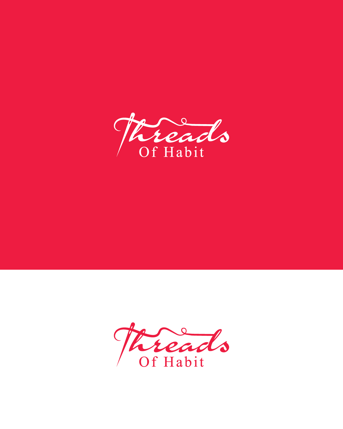 Logo-Design von geny baba für Threads of Habit | Design #13331334