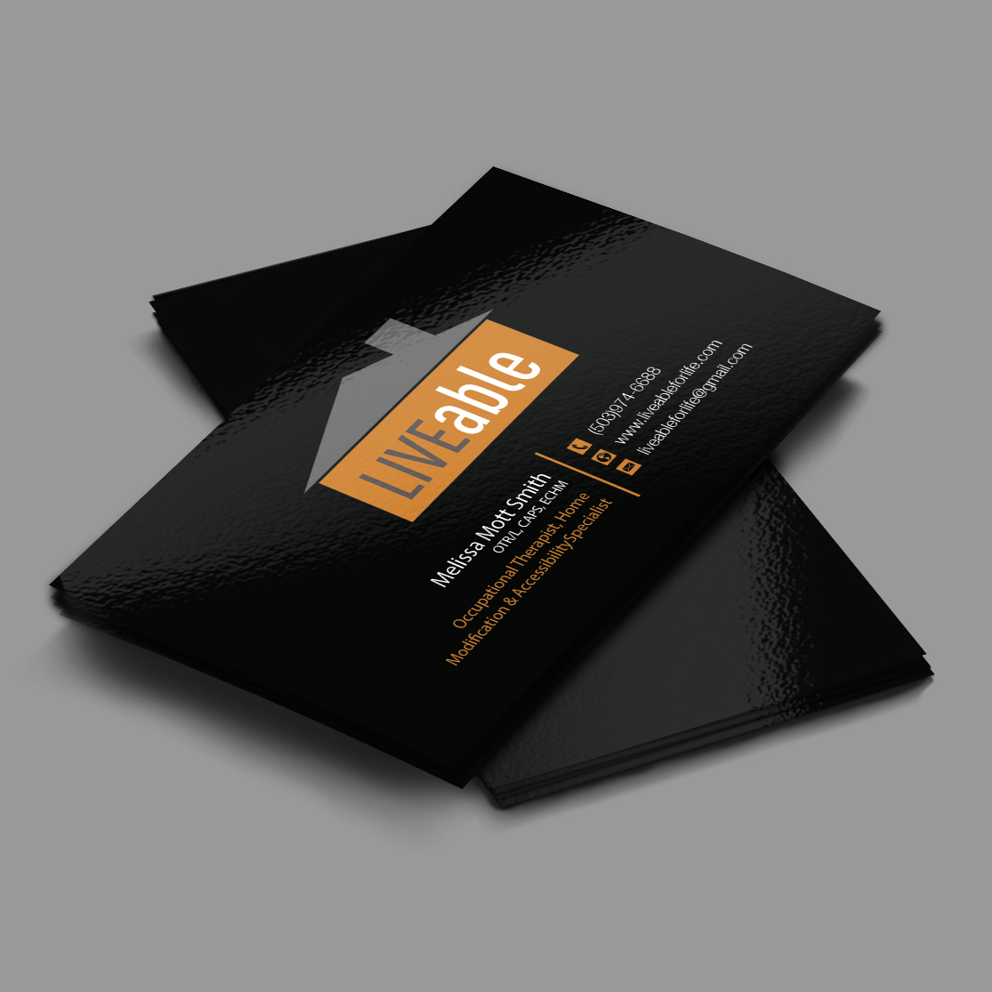 Business Card Design by Pixi Dust for LiveAble LLC | Design #13278692