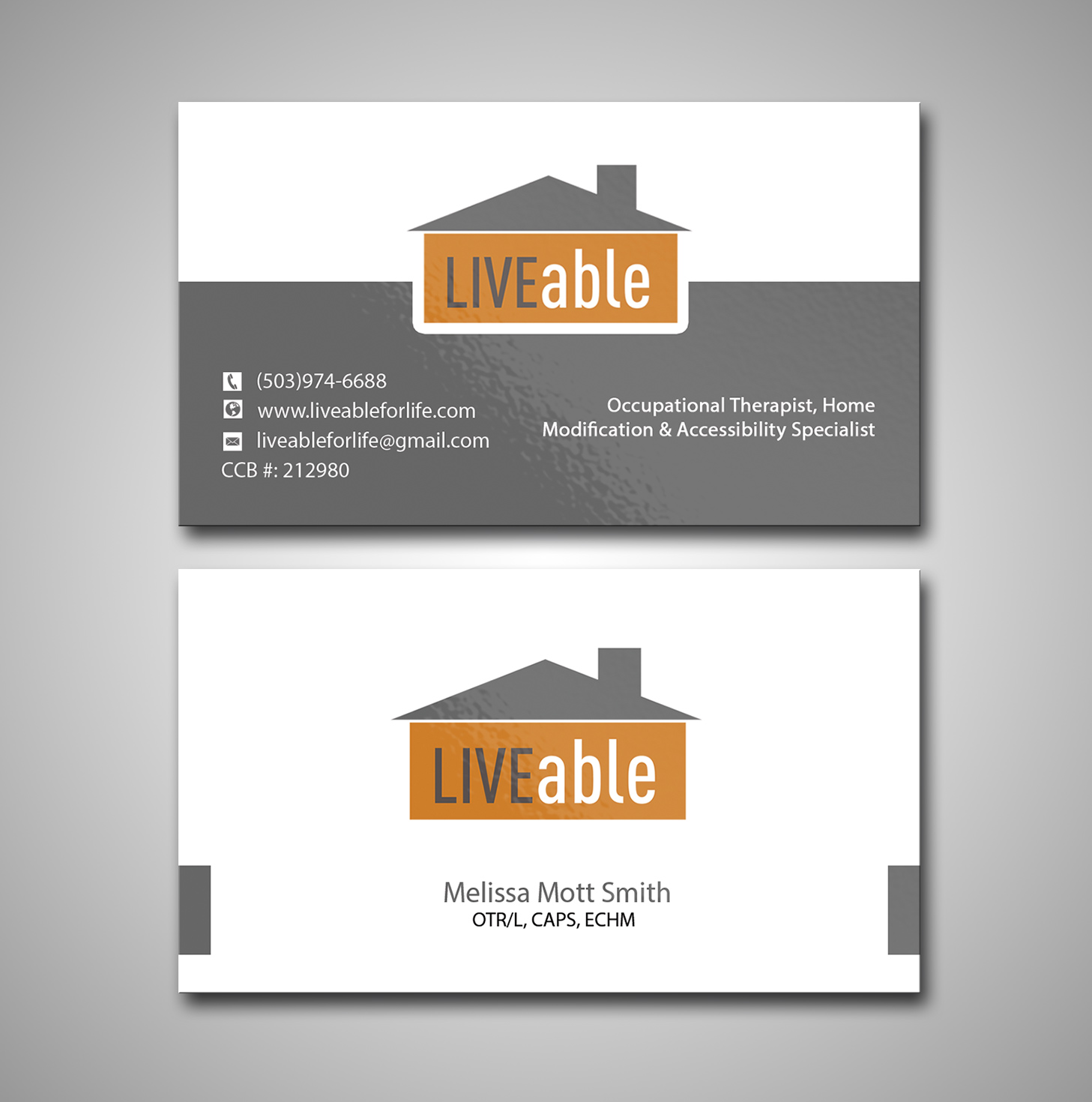 Business Card Design by Pixi Dust for LiveAble LLC | Design #13513665